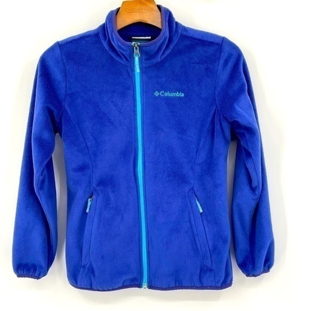 Columbia‎ Kids Blue Fleece Jacket Size Medium N9